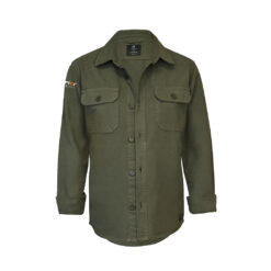 Overshirt unisex, grön