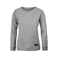 Sweatshirt dam, grå