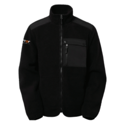 Sherpa fleece herr, svart