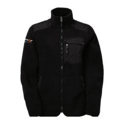 Sherpa fleece dam, svart